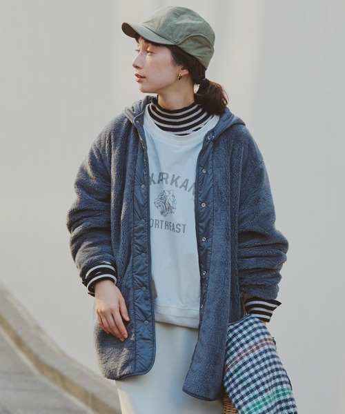 tシャツ トラックプルオーバー レディース