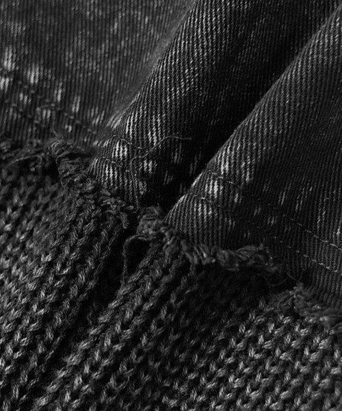 SOMEDIFF（サムディフ） セーター ニット 「SOMEDIFF」硫化染め