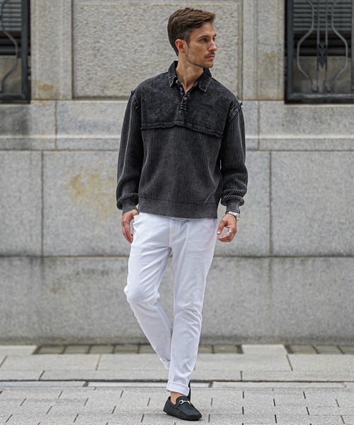 SOMEDIFF（サムディフ） セーター ニット 「SOMEDIFF」硫化染め