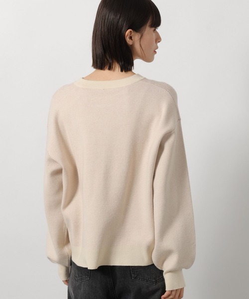 LAKOLE（ラコレ） ニット セーター アソートロゴジャガードニット