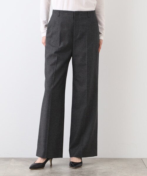 美品 インディヴィ パンツスーツ ストライプ 通勤 ストライプ 大人女子 渋め 楽天市場】上品 黒 ストライプ スーツ レディース セットアップ