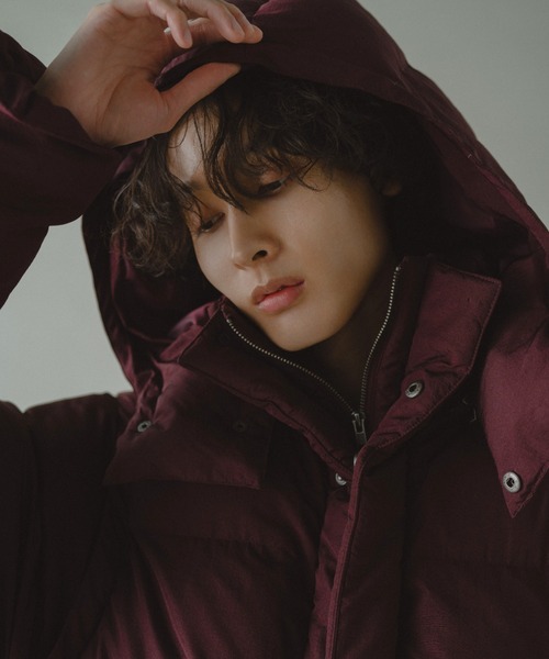 Camphor wood ダウンジャケット ダウン detachable sleeve 4way puffer