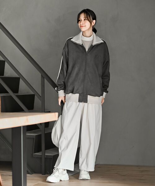 r・p・s（アールピーエス） ブルゾン アウター スエードポンチトラック