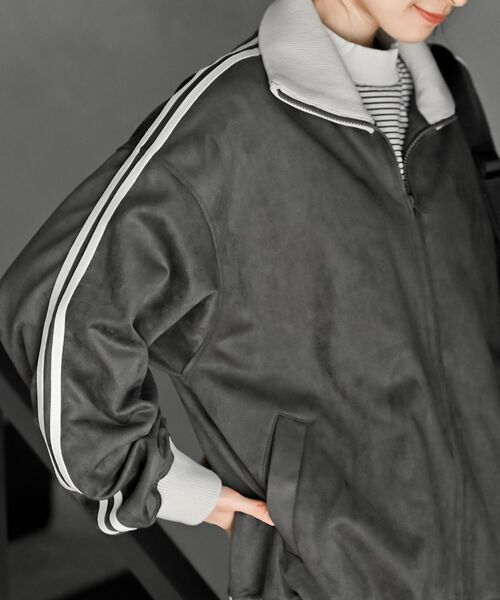 r・p・s（アールピーエス） ブルゾン アウター スエードポンチトラック