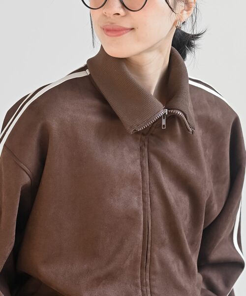 ジャケット・アウター sr r・p・s ブルゾン アウター スエードポンチトラックジャケット