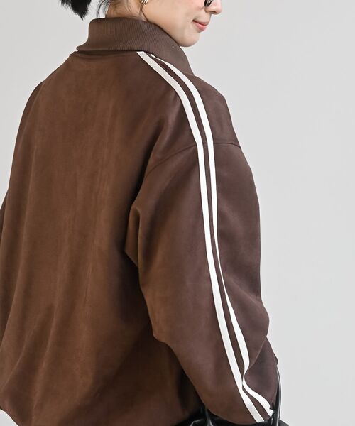 r・p・s（アールピーエス） ブルゾン アウター スエードポンチトラック