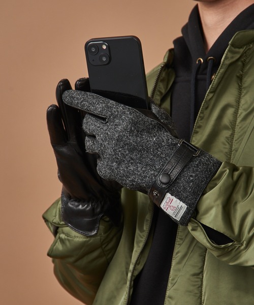 SETUP7（セットアップセブン） 手袋 「SETUP7」スマホ対応 羊革×HARRIS