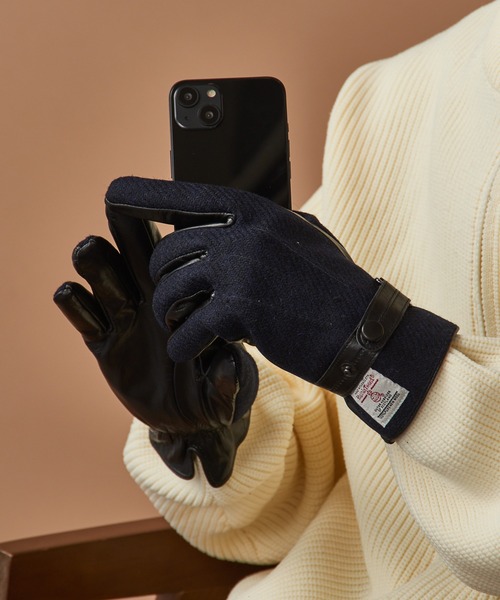 SETUP7（セットアップセブン） 手袋 「SETUP7」スマホ対応 羊革×HARRIS