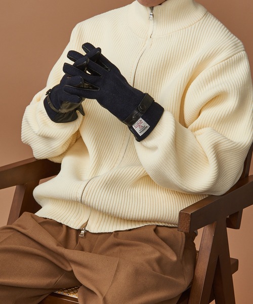 SETUP7（セットアップセブン） 手袋 「SETUP7」スマホ対応 羊革×HARRIS