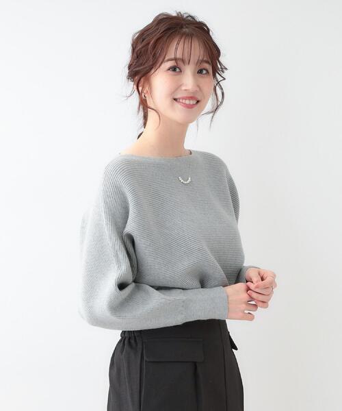 DRESKIP（ドレスキップ） ニット セーター 「洗える」上品で華やかに