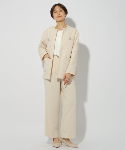 Elura（エルーラ） パンツ 「2025ceremony」セレモニーダブルクロス