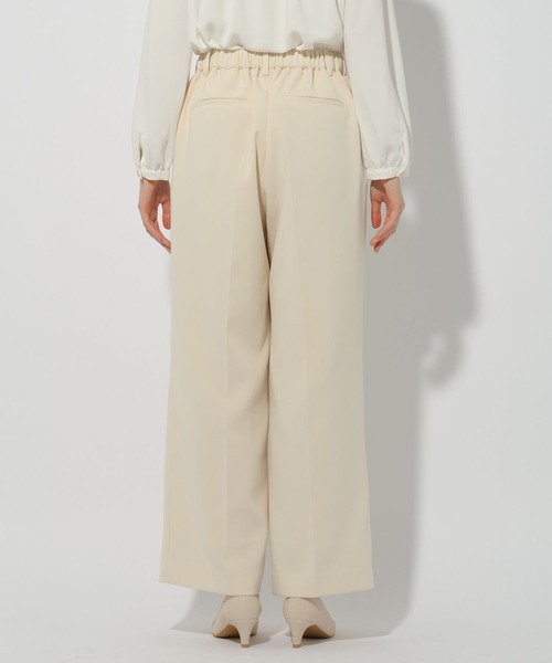 パンツ 「2025ceremony」セレモニーダブルクロスワイドパンツ/246076