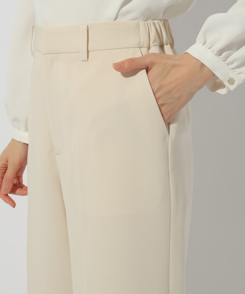 オプション1 パンツ 「2025ceremony」セレモニーダブルクロスワイドパンツ/246076