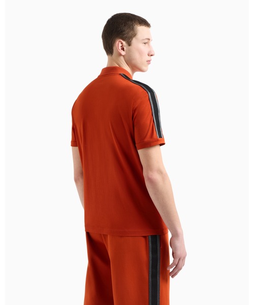 EA7 ポロシャツ 「エンポリオ アルマーニ EA7」Logo Series コットン