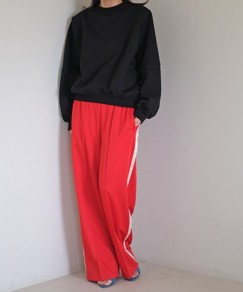 AKTE（アクテ） トレーナー スウェット ショルダーパッドスウェット