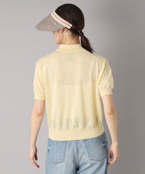 ドレステリア（DRESSTERIOR）/BATONER（バトナー）CHOMA 半袖ポロニット DRESSTERIOR（ドレステリア） ニット セーター BATONER（バトナー