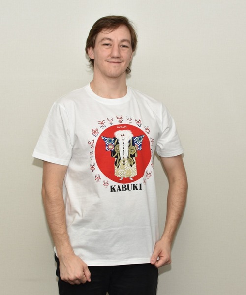 AVALON tシャツ 歌舞伎 JINプラスブラックTシャツ メンズ レディース