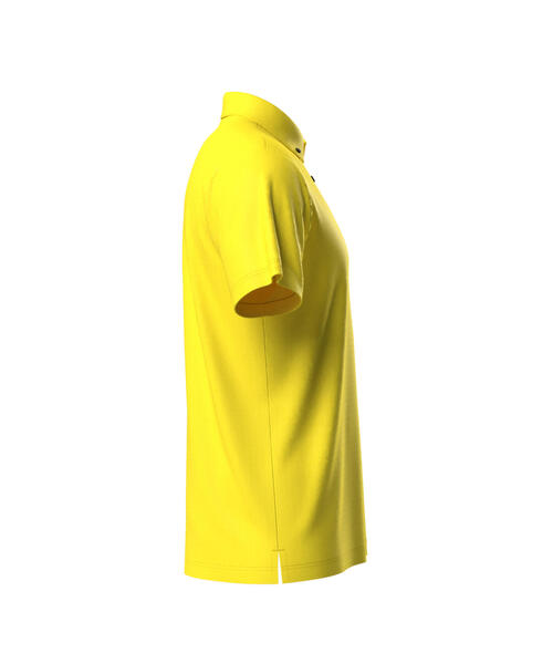 PGG◾️半袖ポロシャツ◾️ イエロー PING ポロシャツ 「PING APPAREL」ボタンダウン半袖ポロシャツ