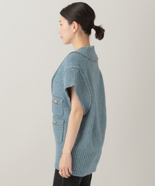 「Curensology」 Vネックニット FREE ブラック レディース_画像9