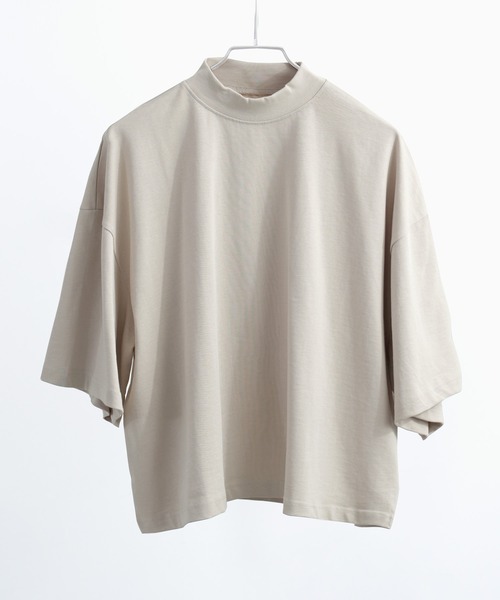 Fashion Letter(ファッションレター) tシャツ ボトルネック5分袖Tee Fashion Letter(ファッションレター) tシャツ ボトルネック5分袖Tee