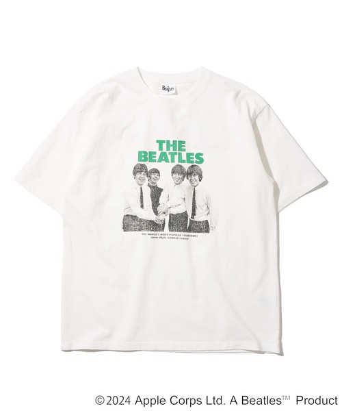 tシャツ 「THE BEATLES/ザ ビートルズ」フォトプリントTシャツ / バックプリント レディース メンズ