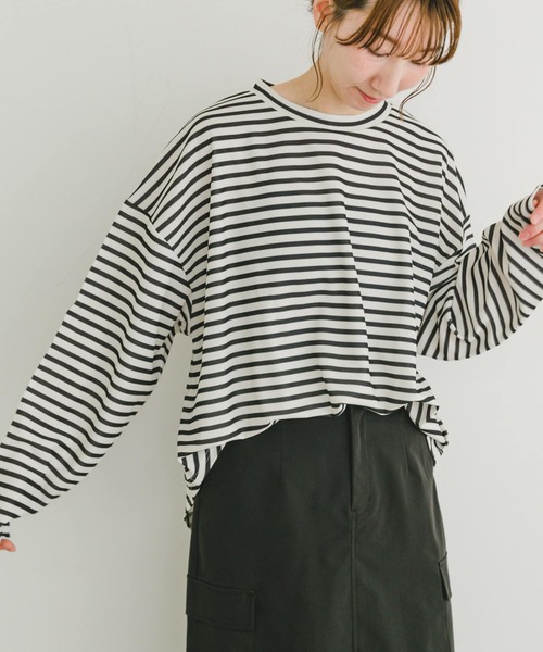 tシャツ シアリング ジョーゼットTシャツ レディース Gready Brilliant tシャツ Tシャツ ジョーゼットロゴ5分袖T
