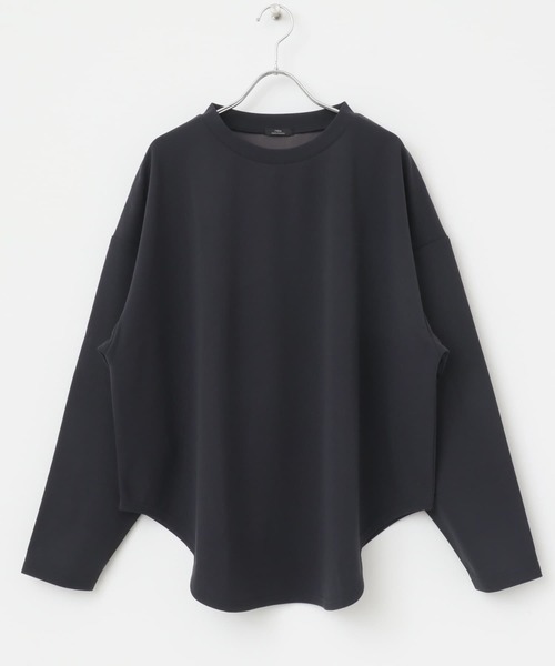 ITEMS URBANRESEARCH tシャツ カットジョーゼットロングTシャツ