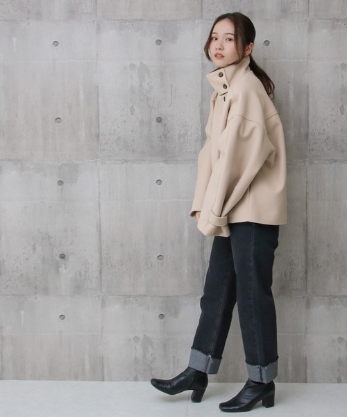 「Social GIRL」 ジャケット M アイボリー レディース_画像4