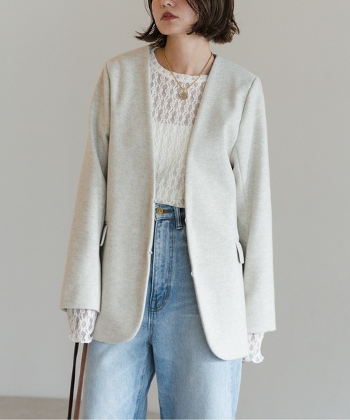 Bonjour Sagan（ボンジュールサガン） tシャツ メローレースクルー