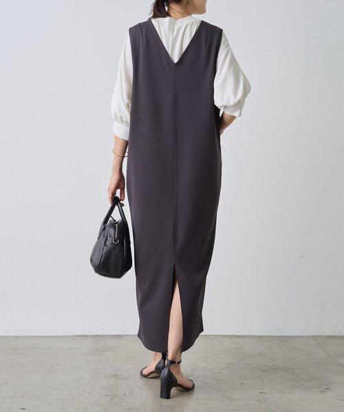BEARDSLEY ジャンパースカート スッキリジャンパースカート
