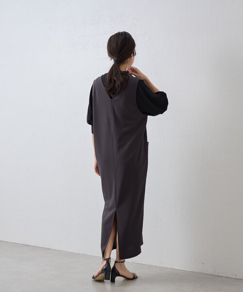BEARDSLEY ジャンパースカート スッキリジャンパースカート