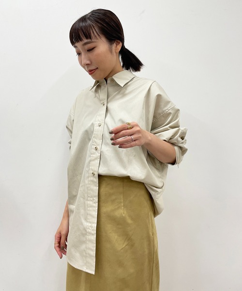 「LOUNGEDRESS」 ドルマンスリーブシャツ FREE ベージュ レディース