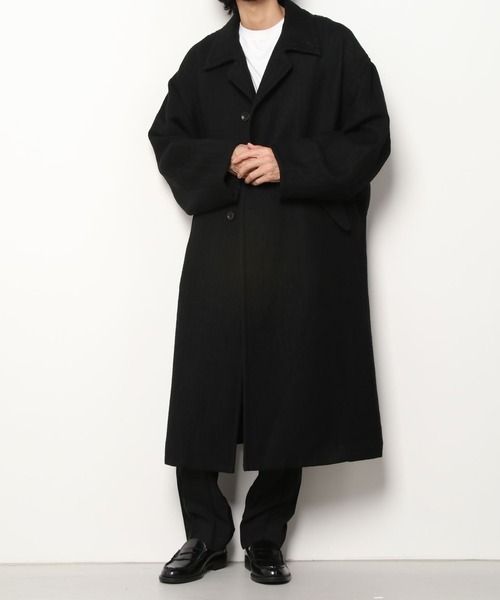 【15AW my beautiful landlet 中綿ステンカラーコート】 15AW my beautiful landlet 中綿ステンカラーコート】 - メルカリ