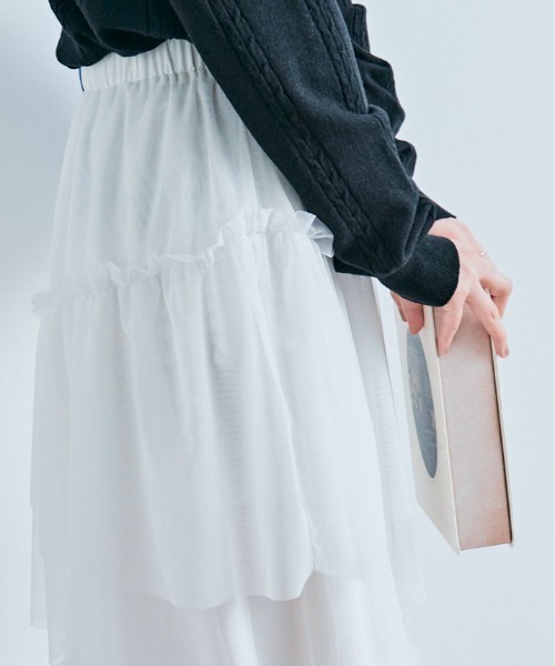 スカート インナー付き チュールスカート : ZOZOTOWN Yahoo!店