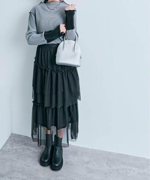 スカート インナー付き チュールスカート : ZOZOTOWN Yahoo!店