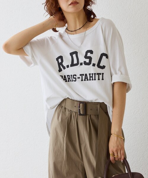 RIVE DROITE 【即完売につき再販売】R.D.S.CロゴTe RIVE DROITE tシャツ 「Yossshiiii企画/即完売につき再販売/新色