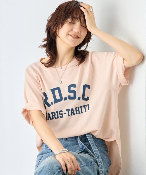 モカ リヴドロワ Yossshiiii企画 R.D.S.CロゴTシャツ　モカ 予約【好評につき新色追加！】【Yossshiiii企画】R.D.S.CロゴTee