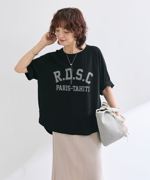 RIVE DROITE 【即完売につき再販売】R.D.S.CロゴTe RIVE DROITE tシャツ 「Yossshiiii企画/即完売につき再販売/新色