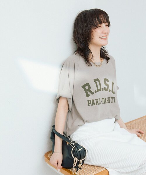 tシャツ 「Yossshiiii企画/6色展開/ひんやりタッチ」R.D.S.CロゴTee レディースの画像