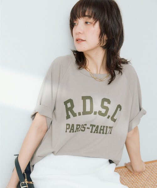 tシャツ 「Yossshiiii企画/6色展開/ひんやりタッチ」R.D.S.CロゴTee レディースの画像