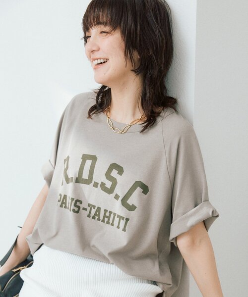 tシャツ 「Yossshiiii企画/6色展開/ひんやりタッチ」R.D.S.CロゴTee レディースの画像