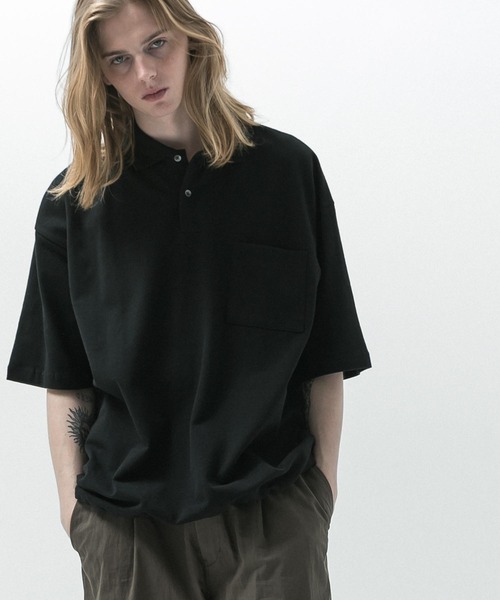 ✨美品✨MARK&LONA 迷彩 ピンク スカル柄 ポロシャツ 38 日本製 POLO | MEN