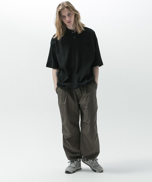Bristol グレー ポロシャツ SLICK ポロシャツ 「SLICK/スリック」40/2 Moss Stitch