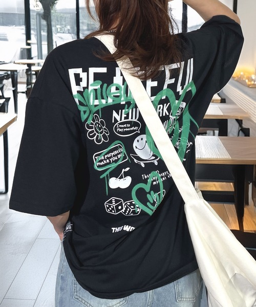 半袖Tシャツ ストリート 韓国 DEVICE tシャツ ビッグシルエット 韓国 ストリート y2k 古着風