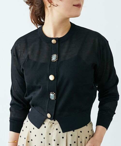 le.coeur blanc（ルクールブラン） カーディガン TORRAZZO DONNA