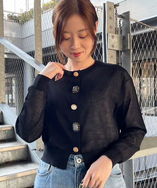 le.coeur blanc（ルクールブラン） カーディガン TORRAZZO DONNA