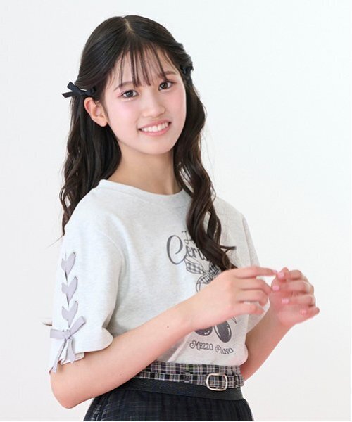 mezzo piano Junior tシャツ 「Cuugal掲載」「接触冷感」袖
