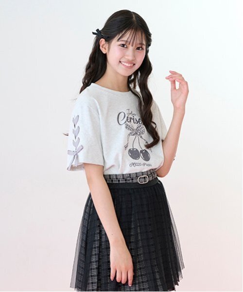 mezzo piano Junior tシャツ 「Cuugal掲載」「接触冷感」袖