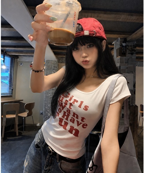 DEVICE（デバイス） tシャツ 半袖 シンプル 英字 ロゴ プリント 韓国 