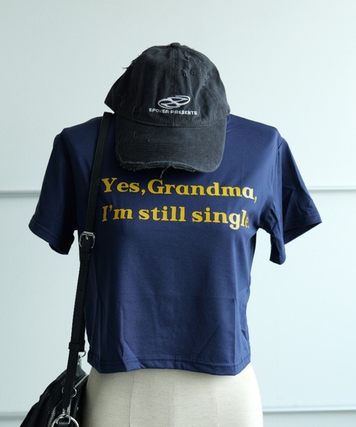 NY 短丈 tシャツ y2k ストリート ヴィンテージ ロゴt セール】ロゴ Y2K クロップド ショート丈 ドロースト